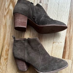 Madewell brown booties